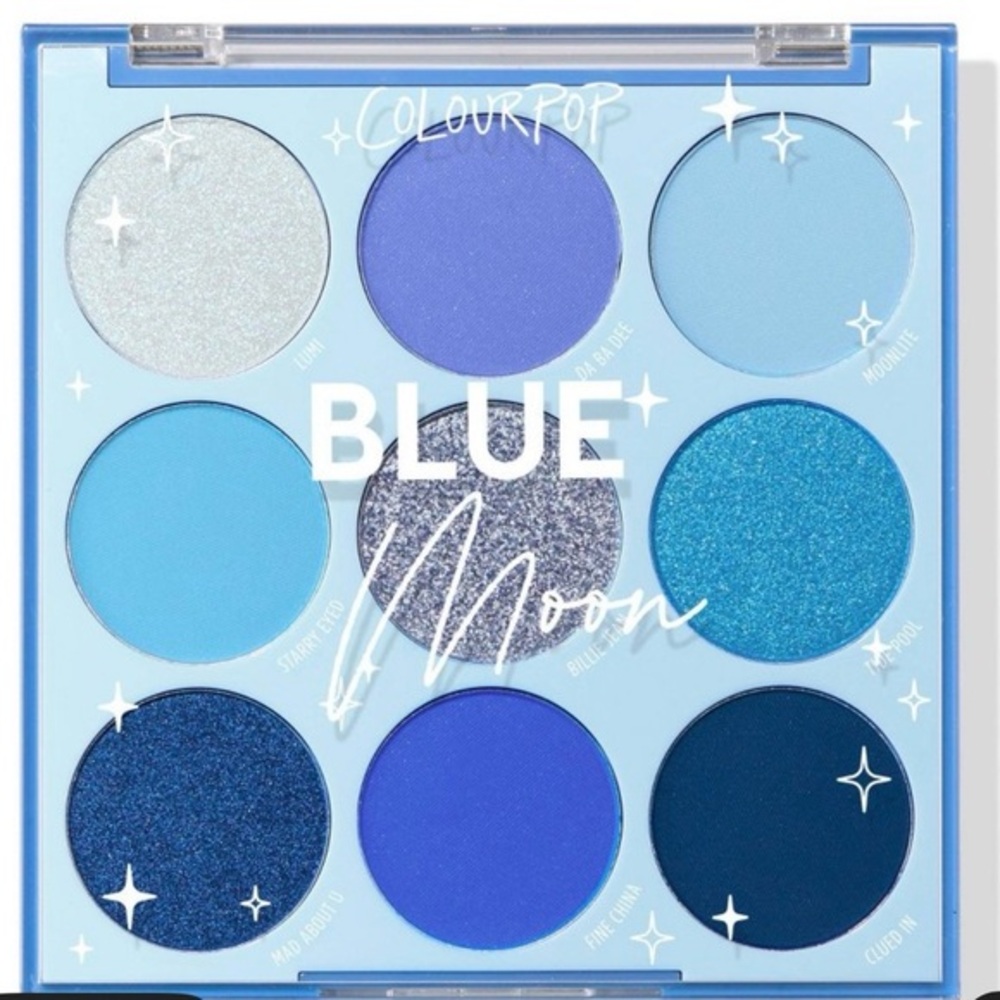 ColourPop Blue Moon Eyeshadow Palette